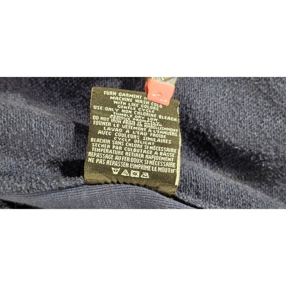 Vintage 90s Rugby USA Starter Jacket Varsity Letterman Patches Zip Navy Blue 2XL - Picture 12 of 16